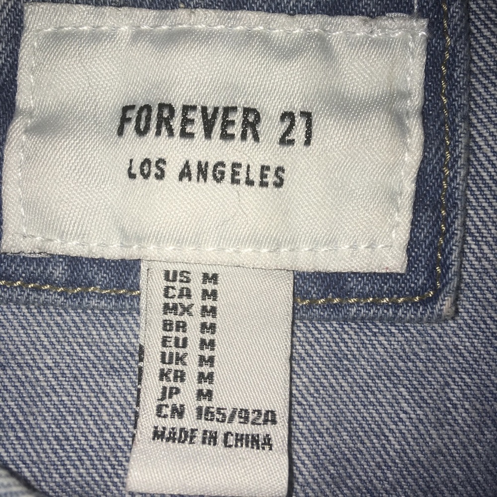 Forever 21 jean jacket
